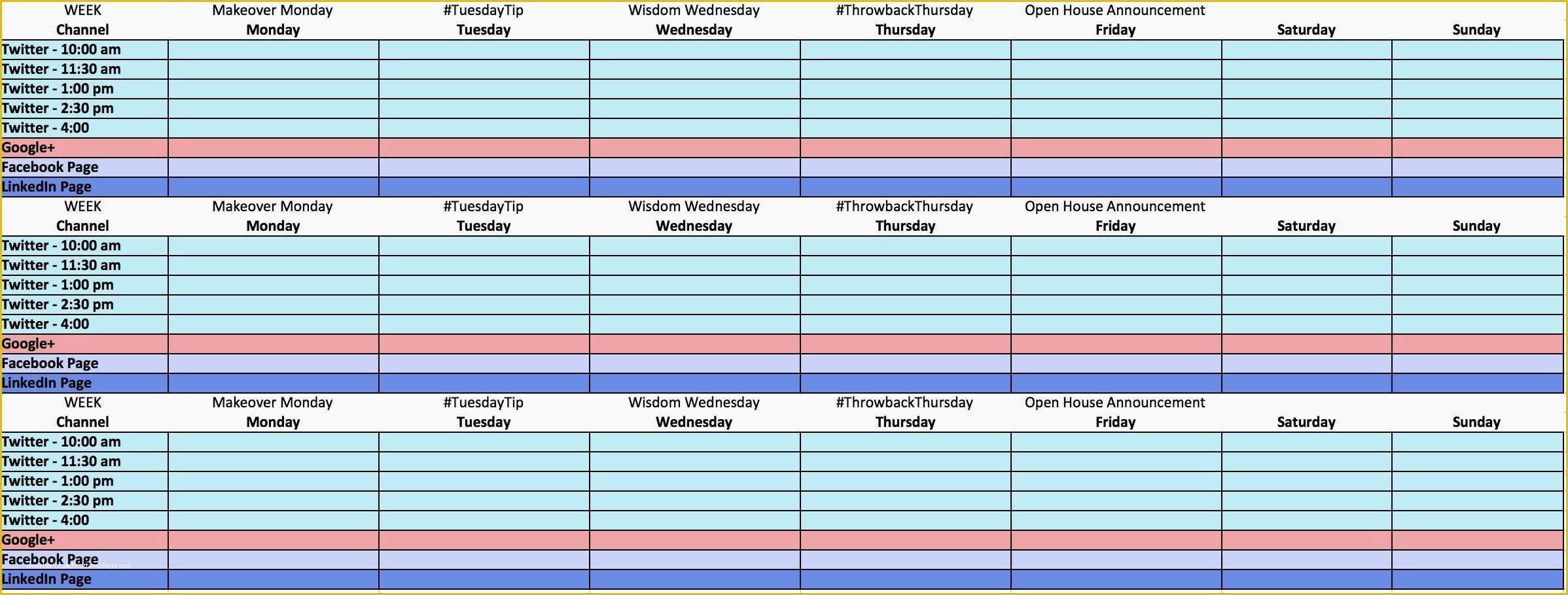 Free social Media Calendar Template Of the Ultimate Guide to Creating Your social Media Calendar