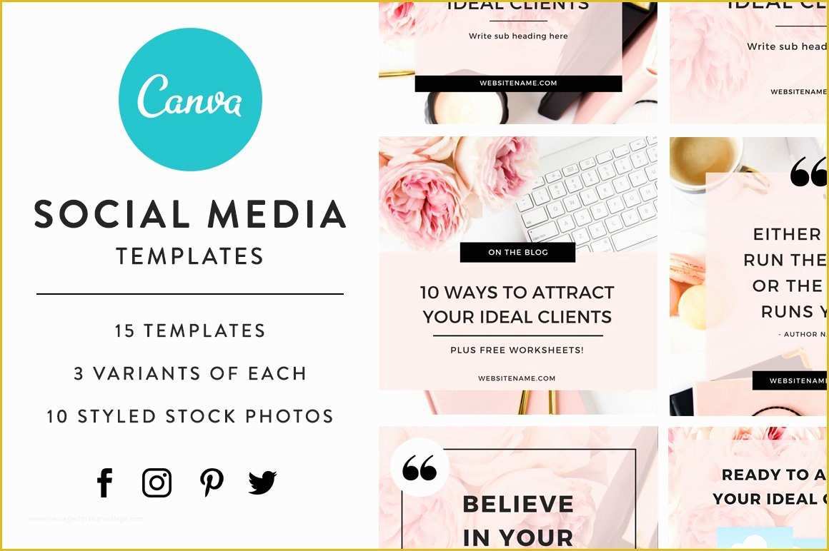 Free social Media Graphic Templates Of Canva social Media Templates social Media Templates