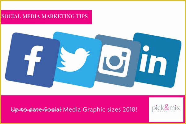 Free social Media Graphic Templates Of social Media Image Sizes Archives Pick and Mix Marketing