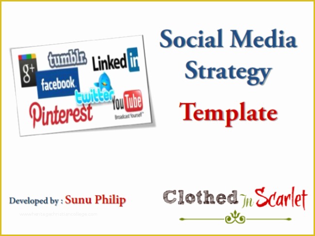 Free social Media Marketing Plan Template Of Author social Media Marketing Template Free
