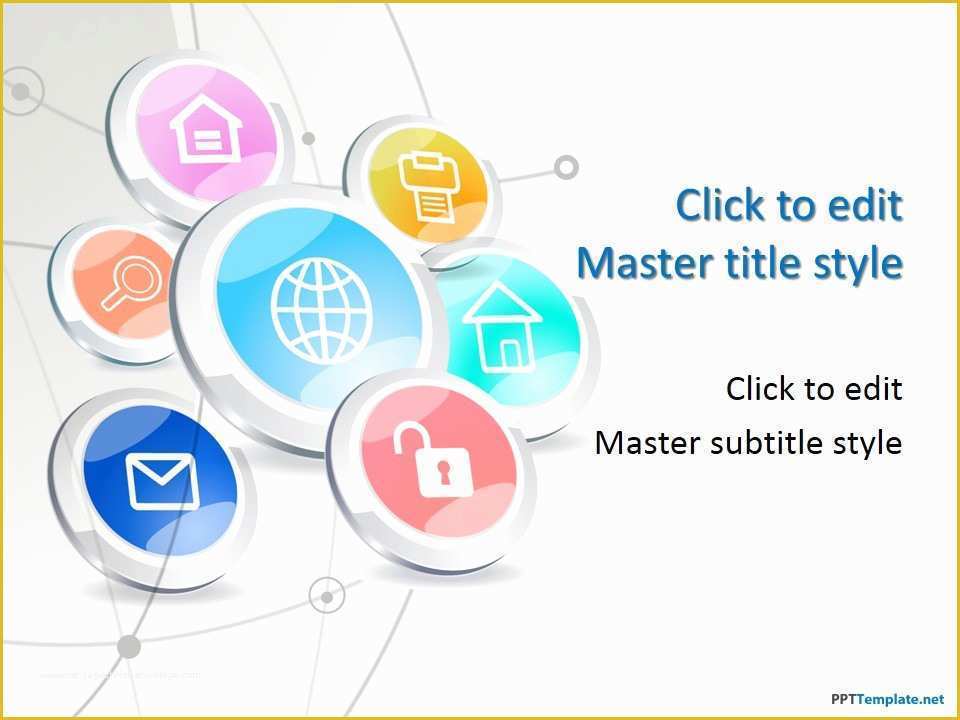 Free social Media Presentation Template Of Free social Honey B Ppt Template