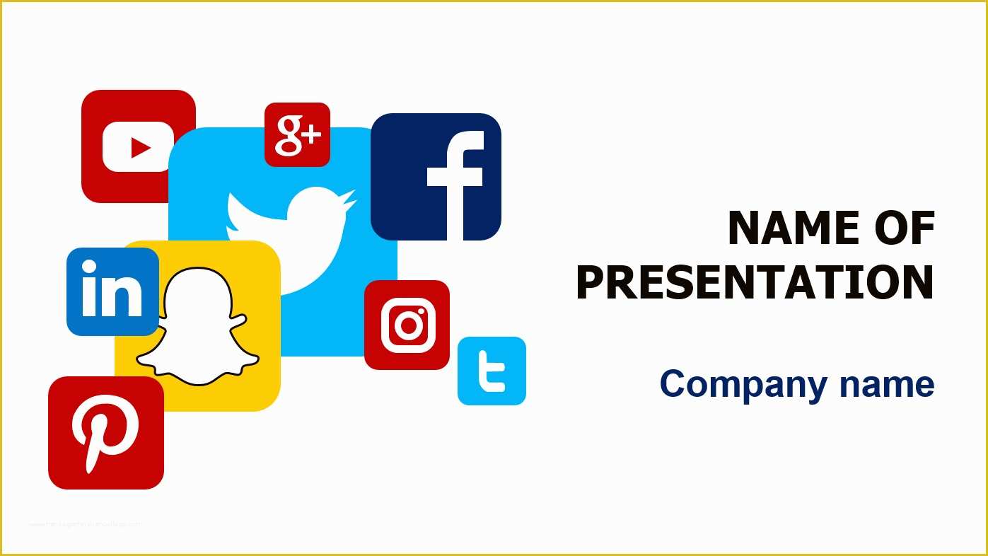 Free social Media Presentation Template Of social Media Connection Powerpoint Template for Impressive