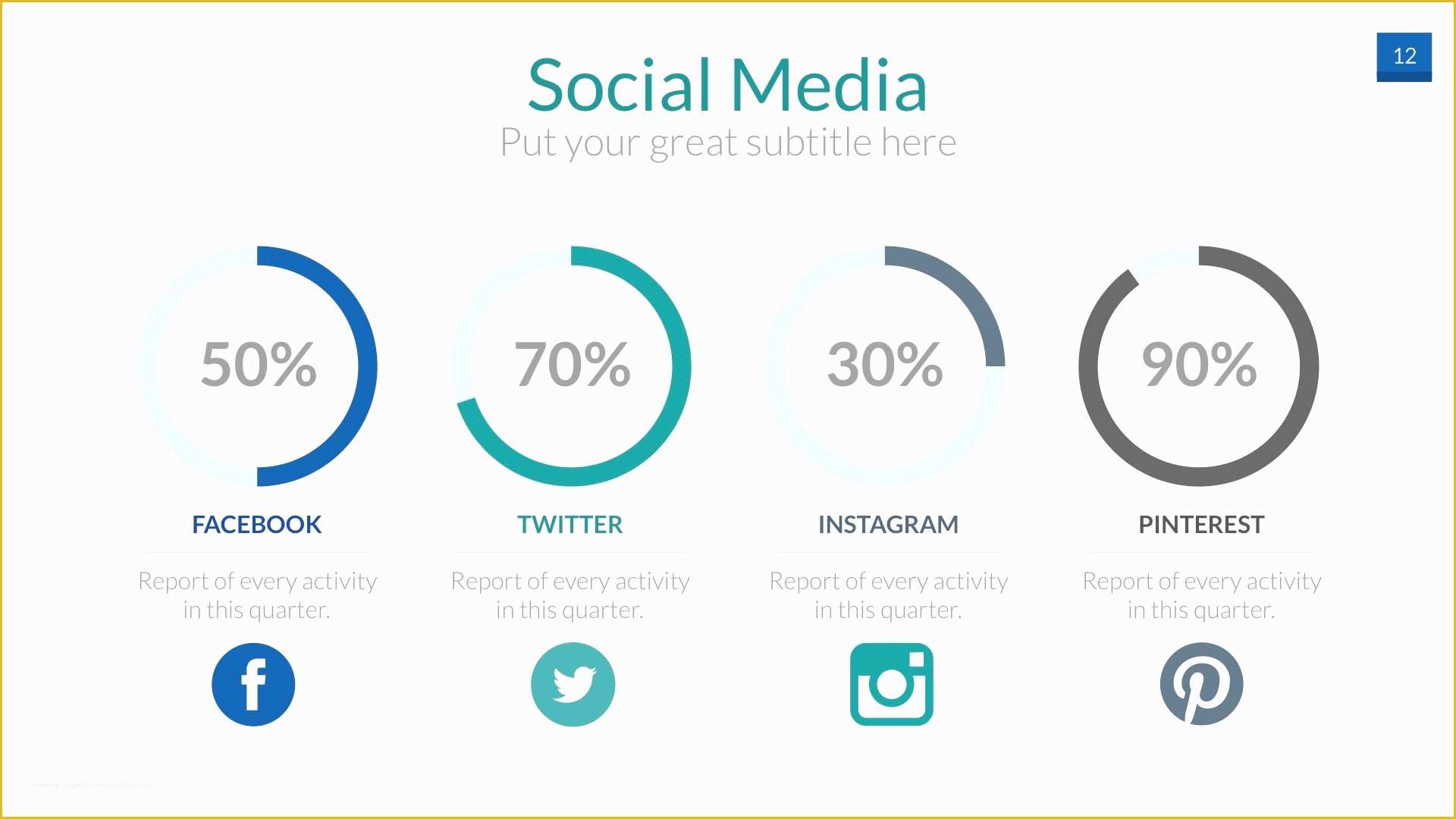 Free social Media Presentation Template Of social Media Powerpoint Presentation Template by