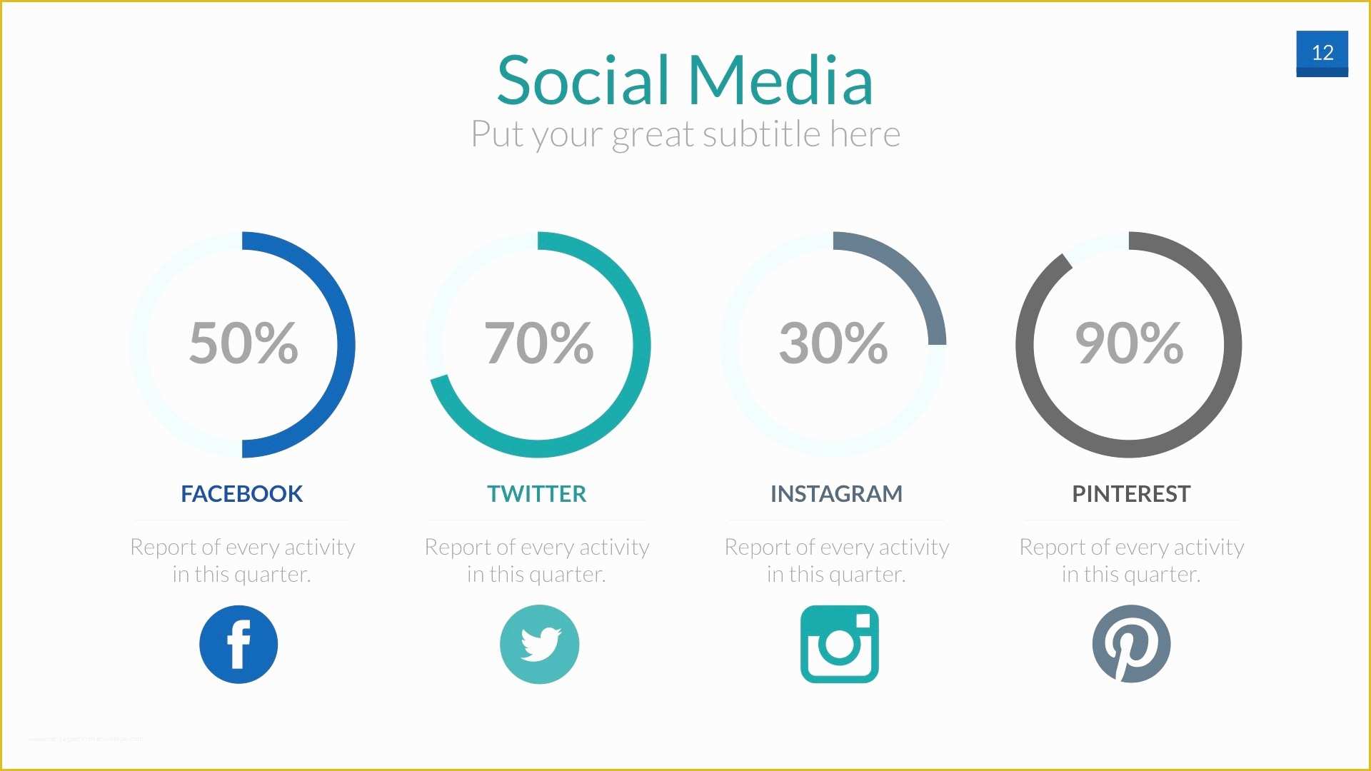 Free social Media Presentation Template Of social Media Powerpoint Presentation Template by