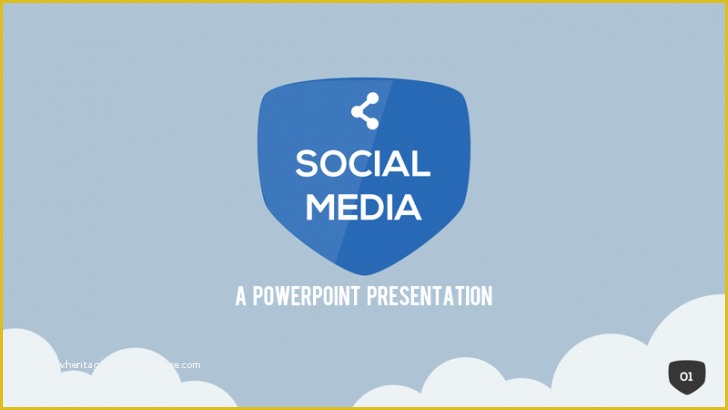 Free social Media Presentation Template Of social Media Powerpoint Template Free Yasncfo