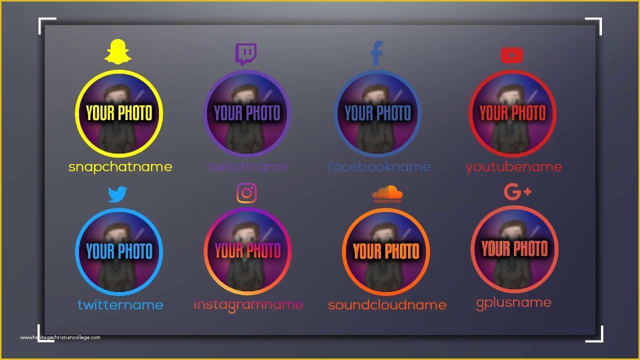 Free social Media Video Template Of Free Gfx Shop Template Free social Media Lower