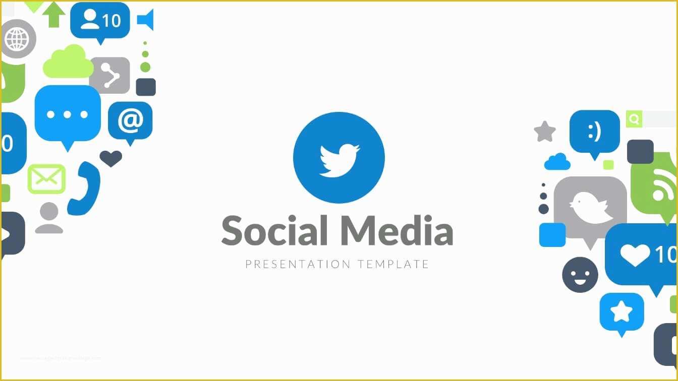 Free social Media Video Template Of social Media Pro Free Powerpoint Template Presentations