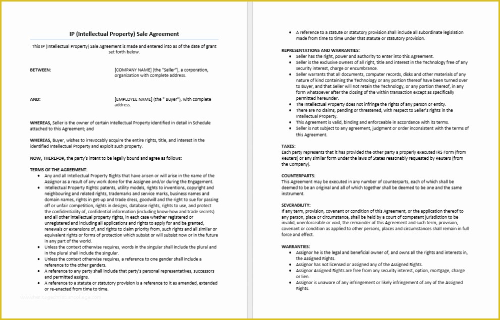 Free Software License Agreement Template Of Great Ip Sale Agreement Free Software License Agreement Template Of Great Ip Sale Agreement