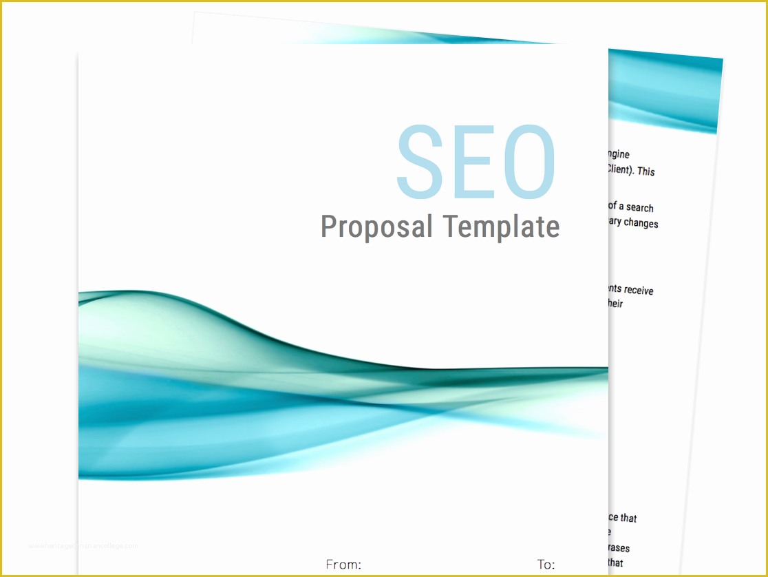 Free software Proposal Template Of Free Business Proposal Templates