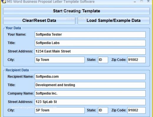 Free software Proposal Template Of How to Make A Business Letter In Microsoft Word 2003