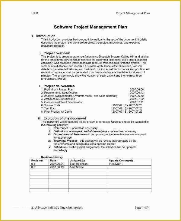 Free software Proposal Template Of software Project Proposal Templates & Samples Get Free