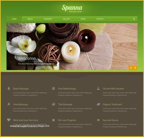 Free Spa Website Templates Of 19 Health Website themes & Templates