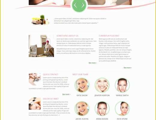 Free Spa Website Templates Of 20 Beauty Salon Website Templates