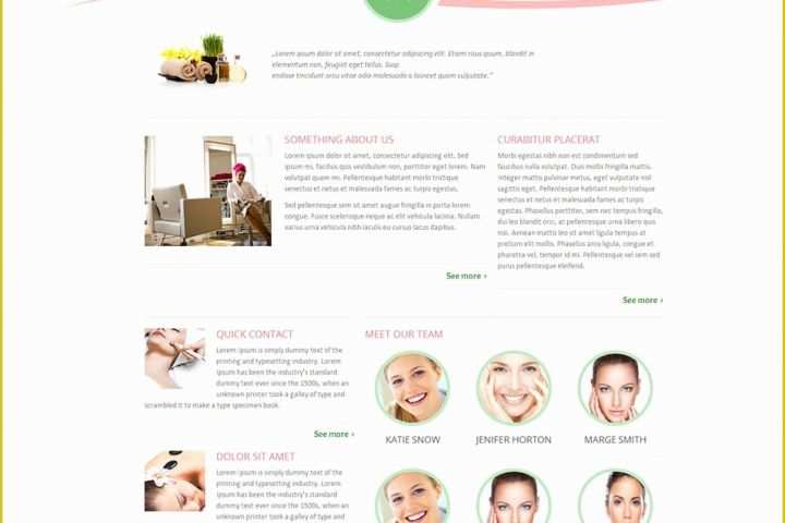 Free Spa Website Templates Of 20 Beauty Salon Website Templates