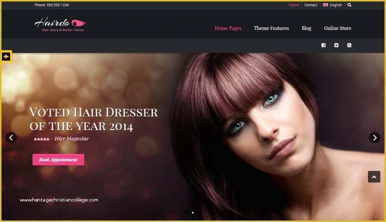 Free Spa Website Templates Of Barber Shop Website Templates & themes