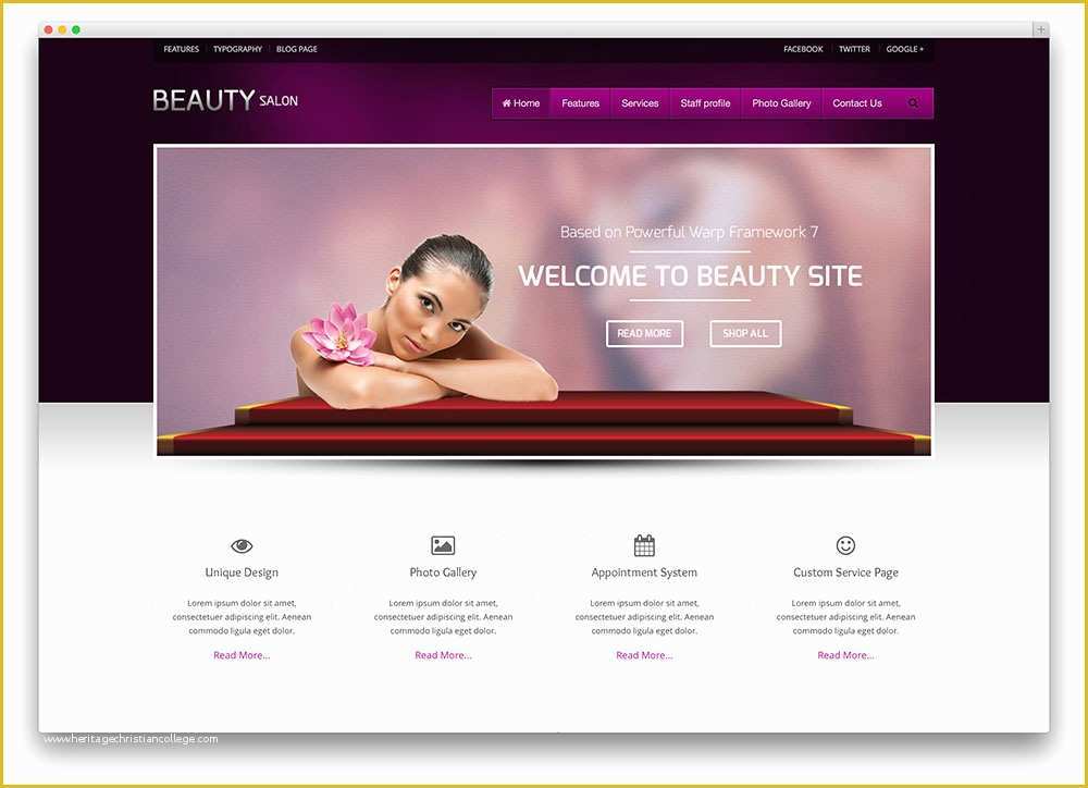 Free Spa Website Templates Of Best Salon Wordpress themes for All Beauty Mageewp