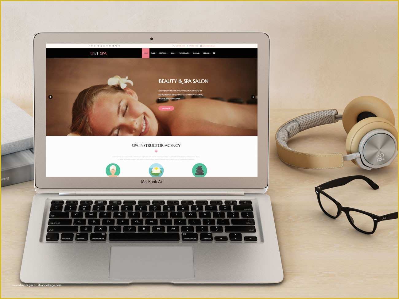 Free Spa Website Templates Of Et Spa – Free Responsive Spa Website Templates