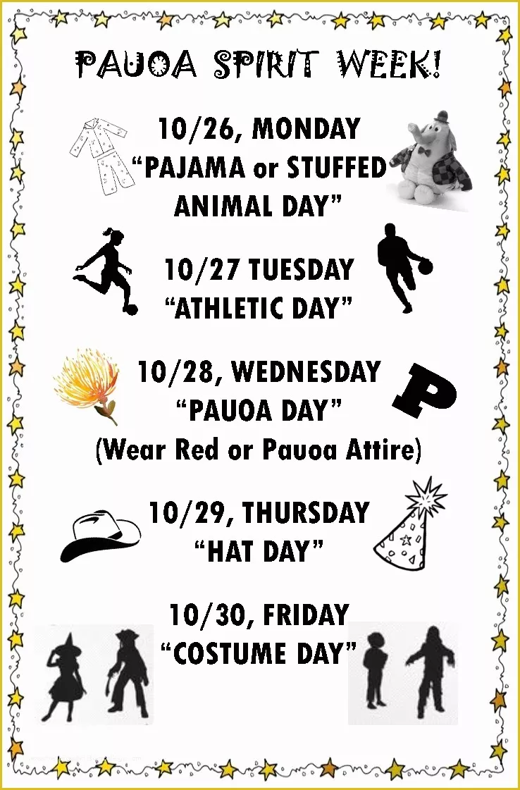 Free Spirit Week Flyer Template Of Spirit Week Flyer Pikeoductoseb