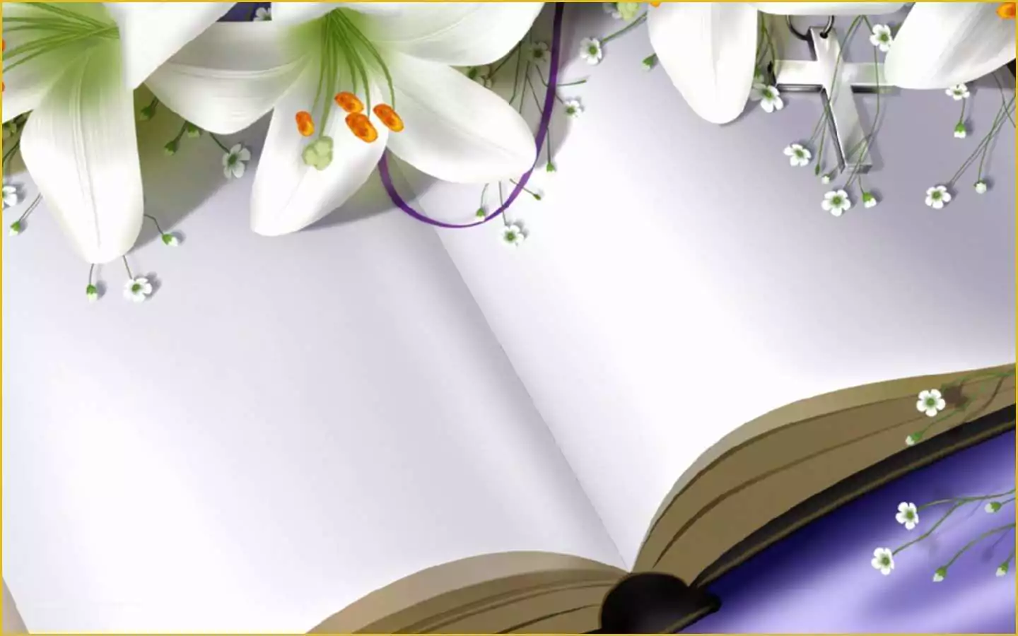 Free Spiritual Powerpoint Templates Of Free Religious Spring Flowers Wallpaper Wallpapersafari