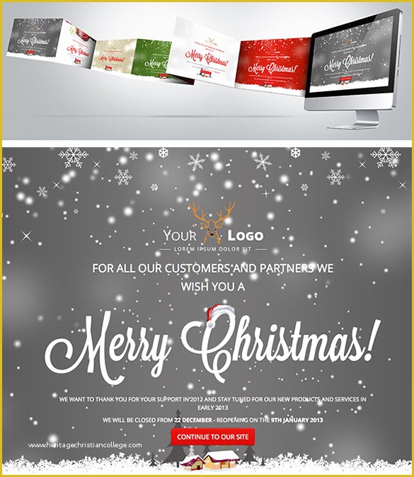 Free Splash Page Template Of 18 Christmas Website themes & Templates