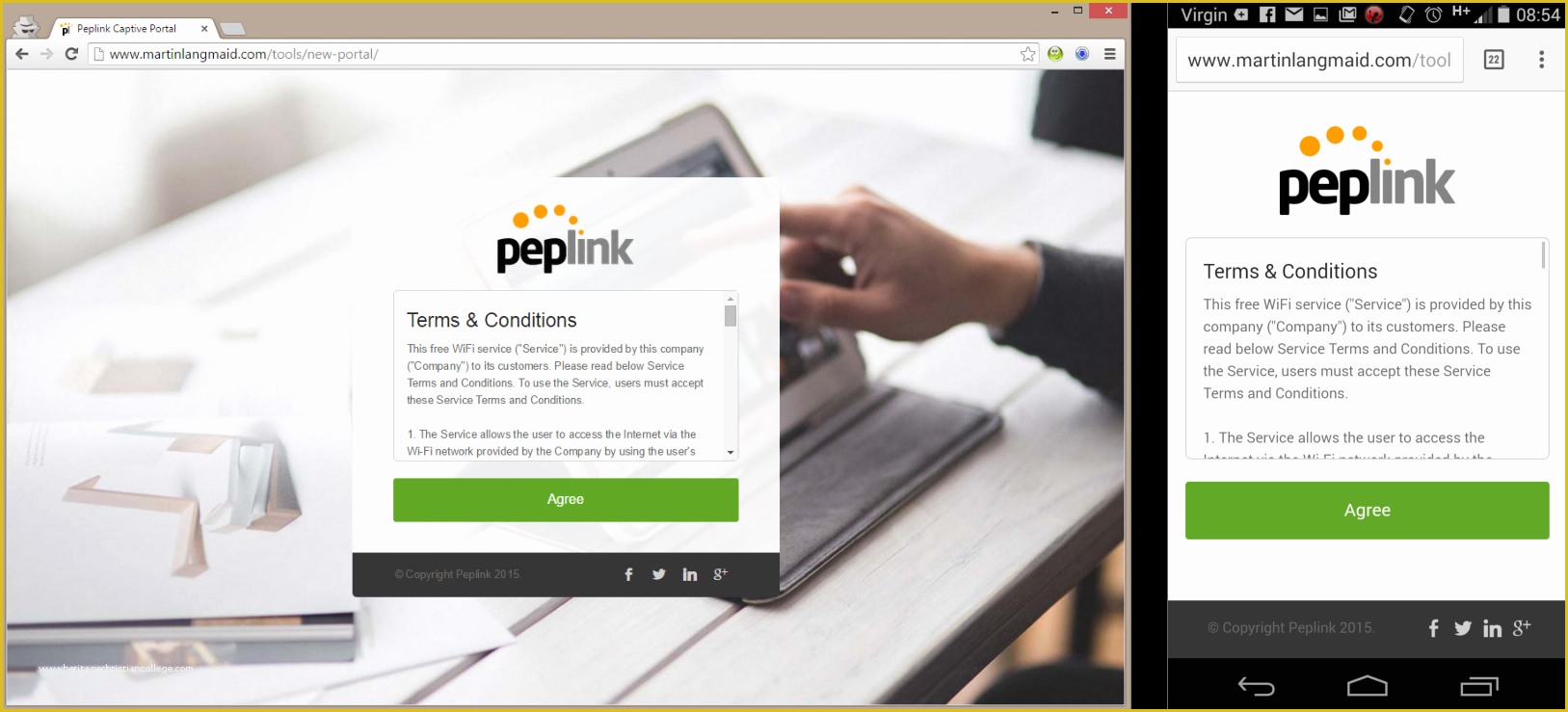 Free Splash Page Template Of Free Peplink Captive Portal Splash Page Template Slingshot 6
