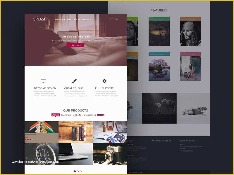 Free Splash Page Template Of Splash Template Free Psd Hqpsd