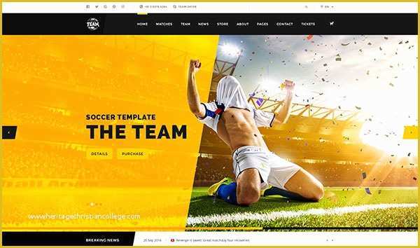 Free Sports Web Templates Of 20 Amazing Psd Sport Web Design Templates Web