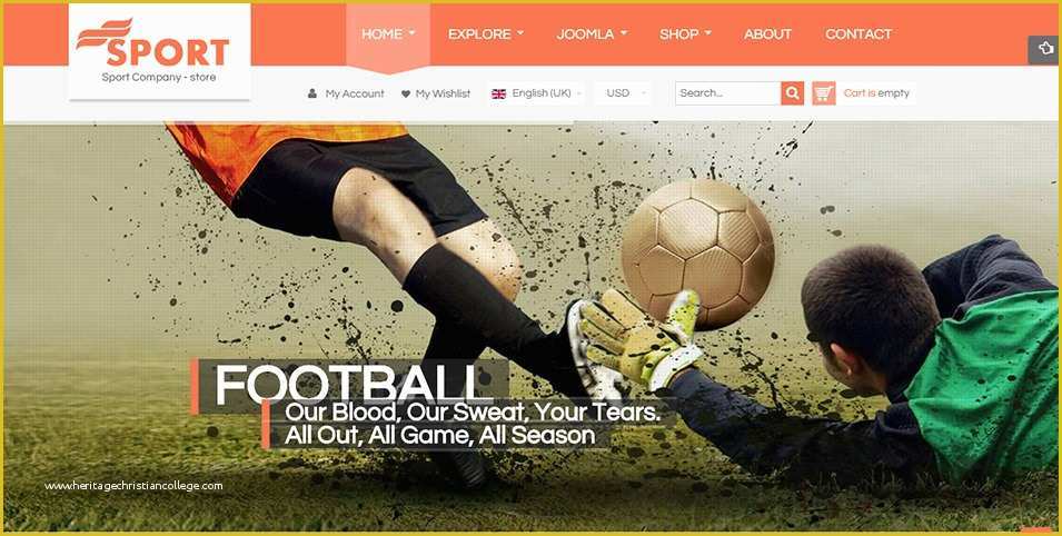 Free Sports Web Templates Of 20 Best Joomla Sport Templates & themes