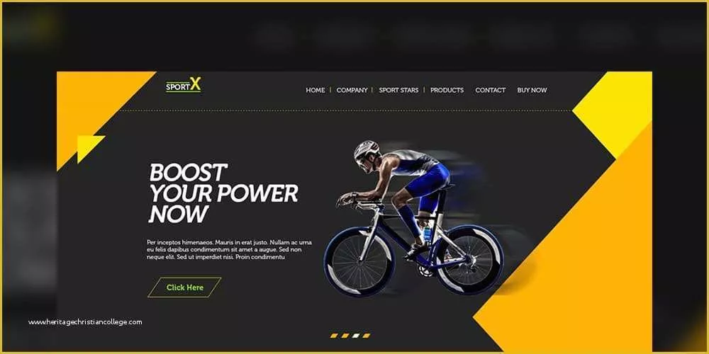 51 Free Sports Web Templates