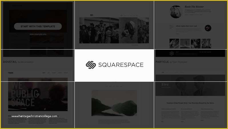 Free Squarespace Templates Of Best Professional Website Builders
