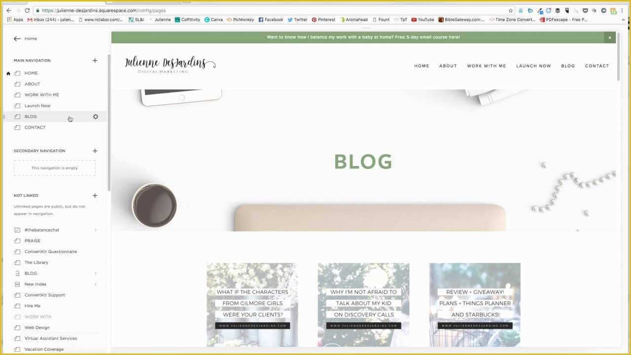 Free Squarespace Templates Of How to Customize the Blog Feed On the Bedford Template In