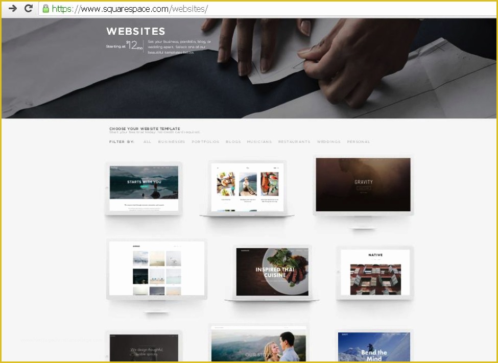 Free Squarespace Templates Of Squarespace Pricing Templates Blog & Review Sitesmatrix