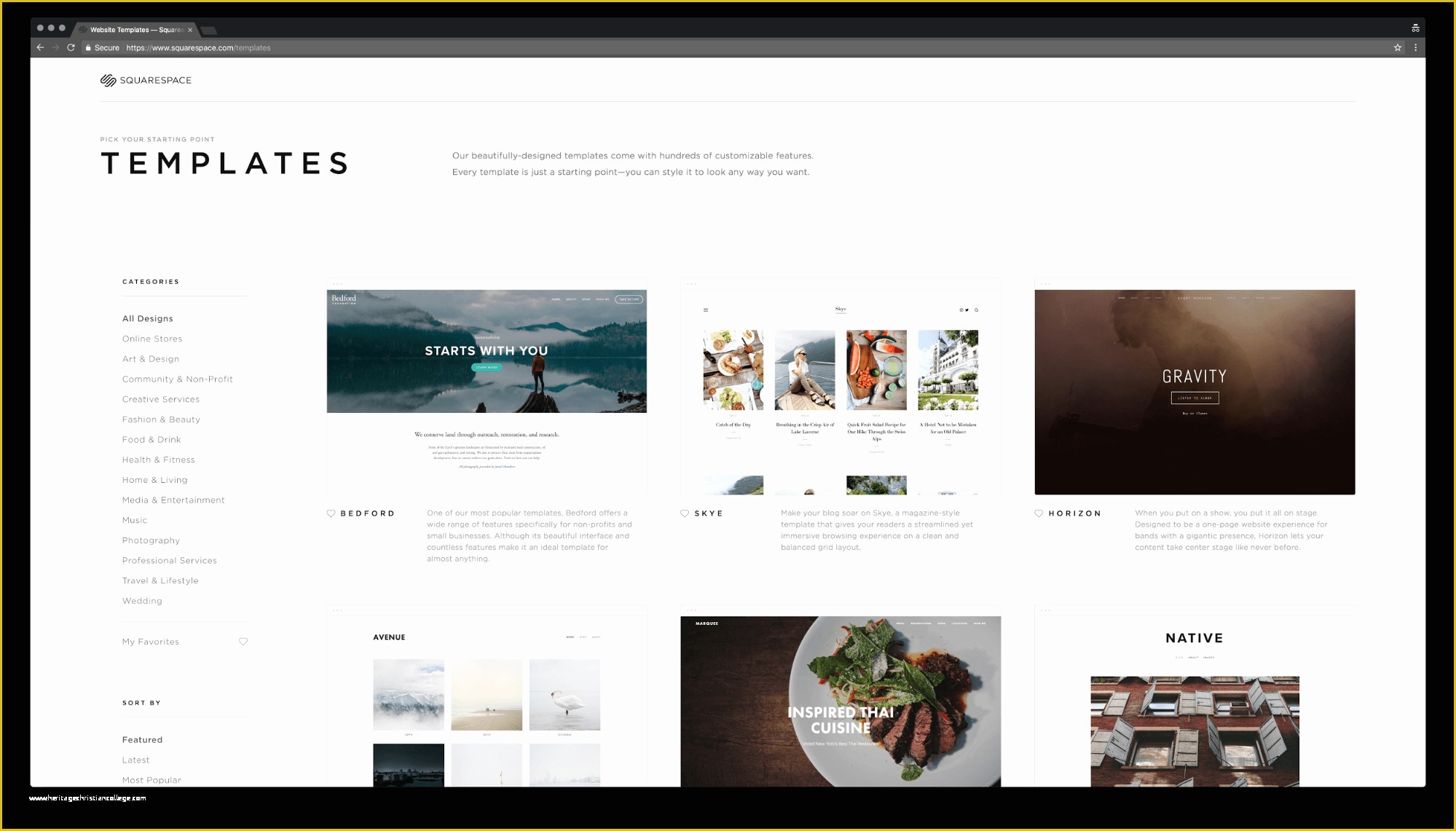 Free Squarespace Templates Of the State Advanced Website Builders — Smashing Magazine