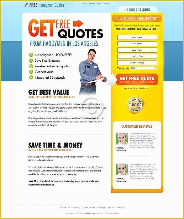 Free Squeeze Page Templates Of Free Quote Squeeze Page – isales Graphics Sales Page