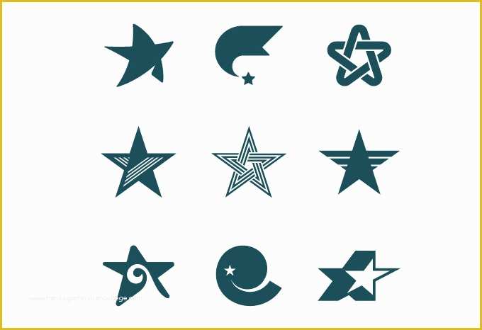 Free Star Logo Templates Of 40 Star Logos Free Psd Logos Download