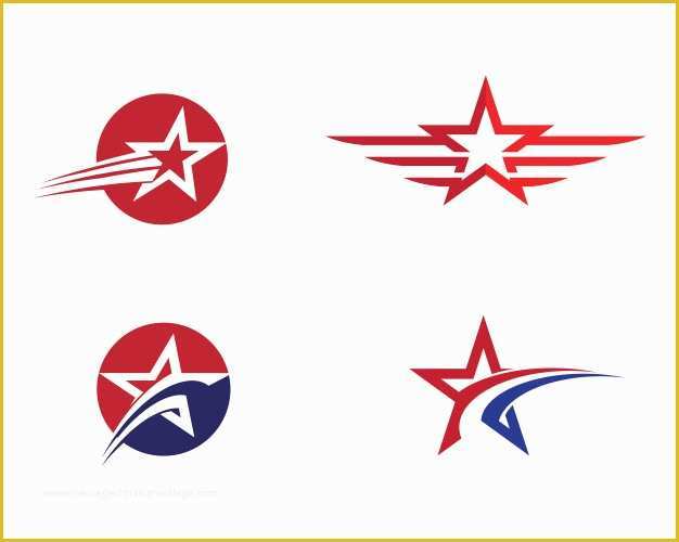 Free Star Logo Templates Of Star Logo Template Vector Vector
