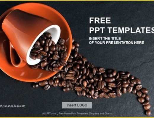 Free Starbucks Coffee Powerpoint Template Of Grains Coffee Food Ppt Templates Download Free