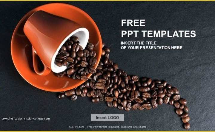 Free Starbucks Coffee Powerpoint Template Of Grains Coffee Food Ppt Templates Download Free