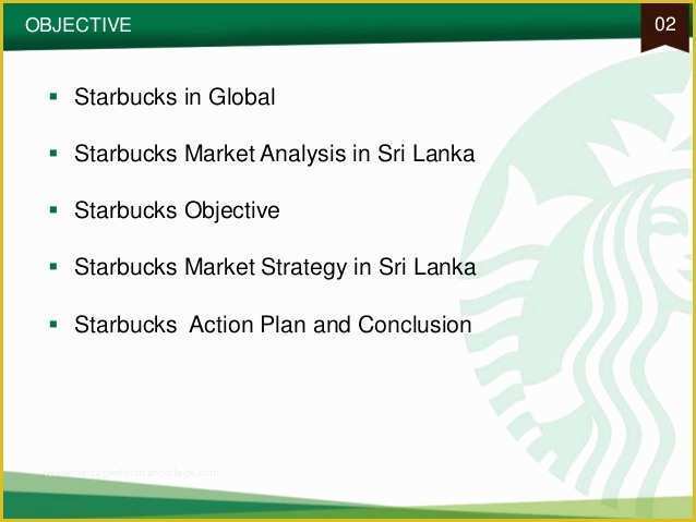 Free Starbucks Coffee Powerpoint Template Of Marketing Plan for Starbucks