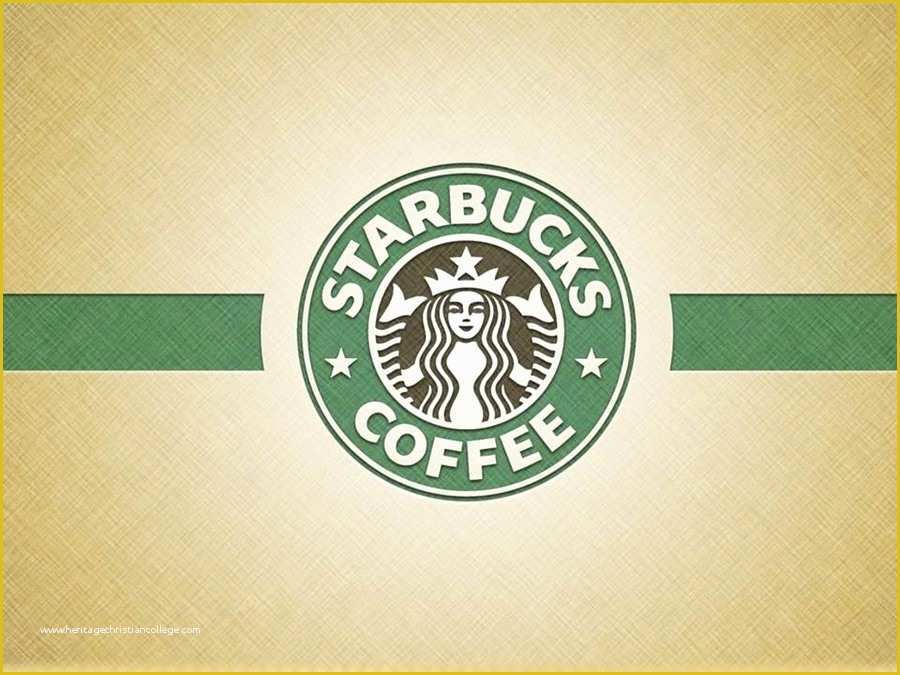 Free Starbucks Coffee Powerpoint Template Of Powerpoint Presentation About Starbucks