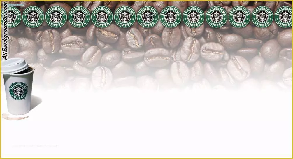 Free Starbucks Coffee Powerpoint Template Of Starbucks Backgrounds Twitter & Myspace Backgrounds