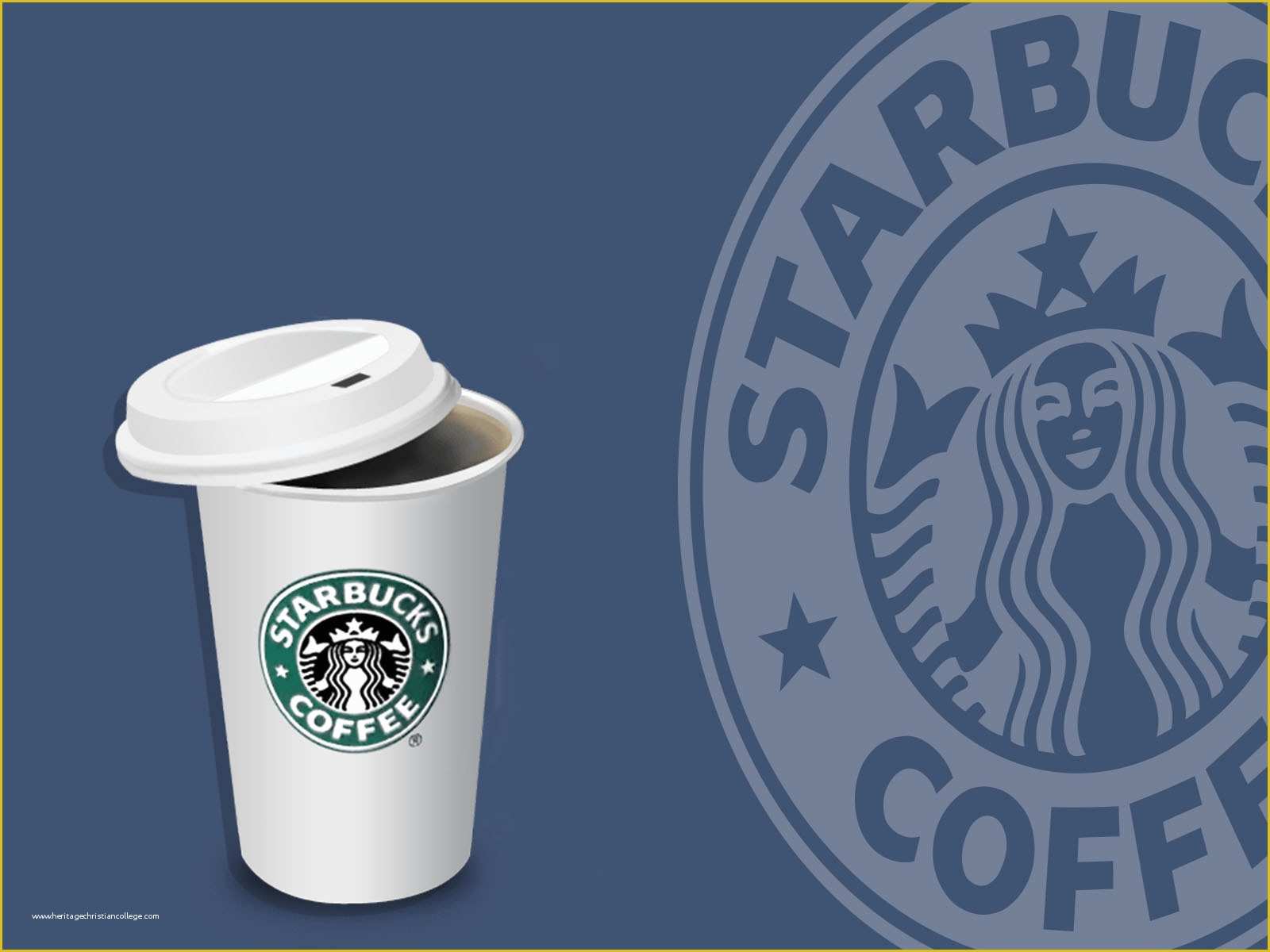 Free Starbucks Coffee Powerpoint Template Of Starbucks Coffee Backgrounds