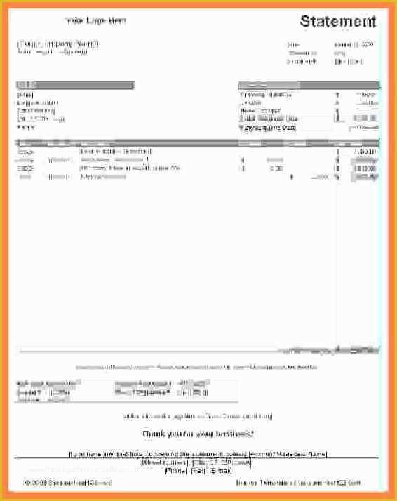 Free Statement Of Account Template Of 6 Account Statement Template – Platte Sunga Zette