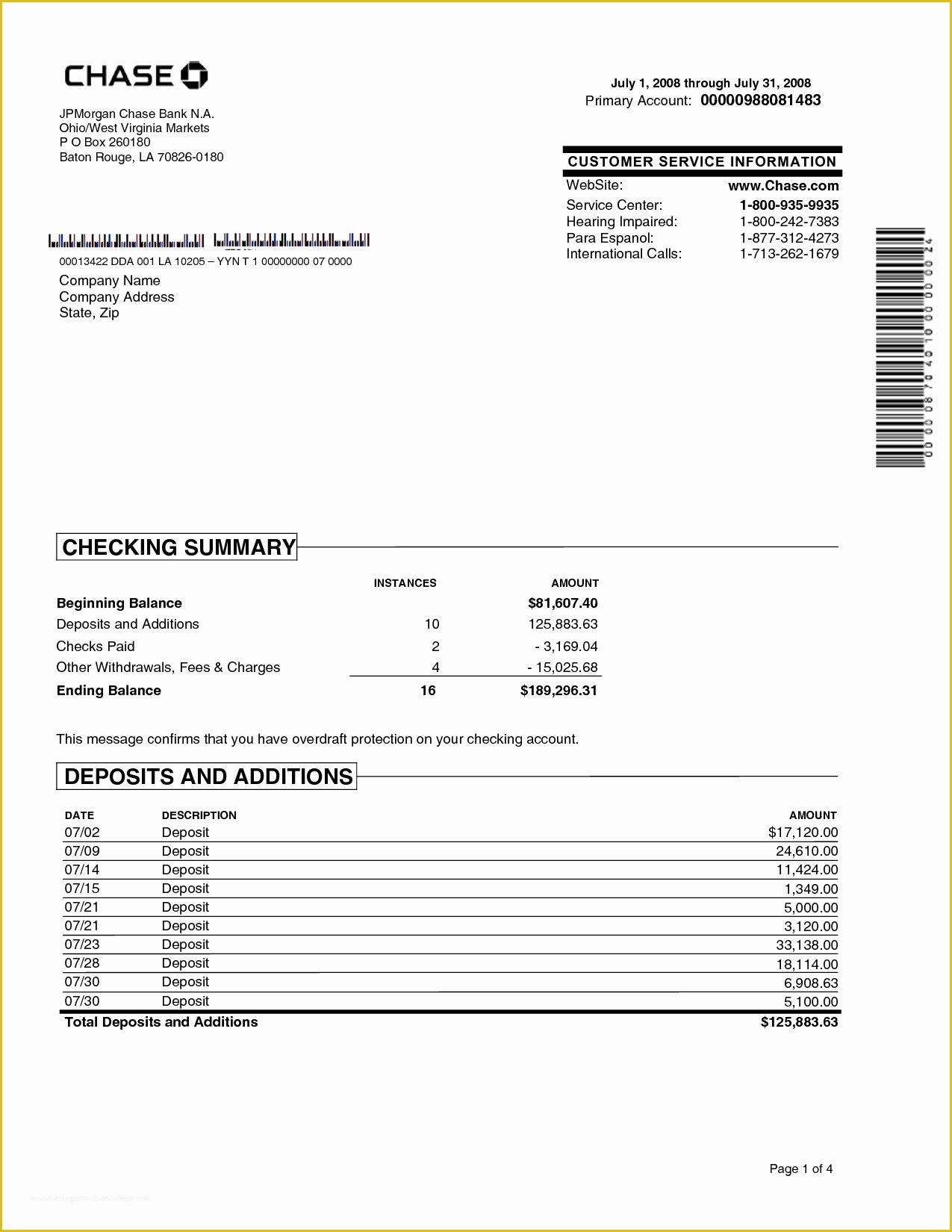 Free Statement Of Account Template Of Blank Bank Statement Template Mughals