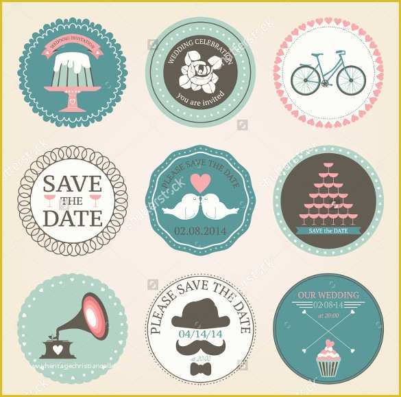 Free Sticker Templates Of 21 Wedding Sticker Templates – Jpg Vector Eps