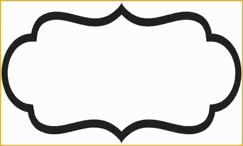 Free Sticker Templates Of Fancy Label Templates