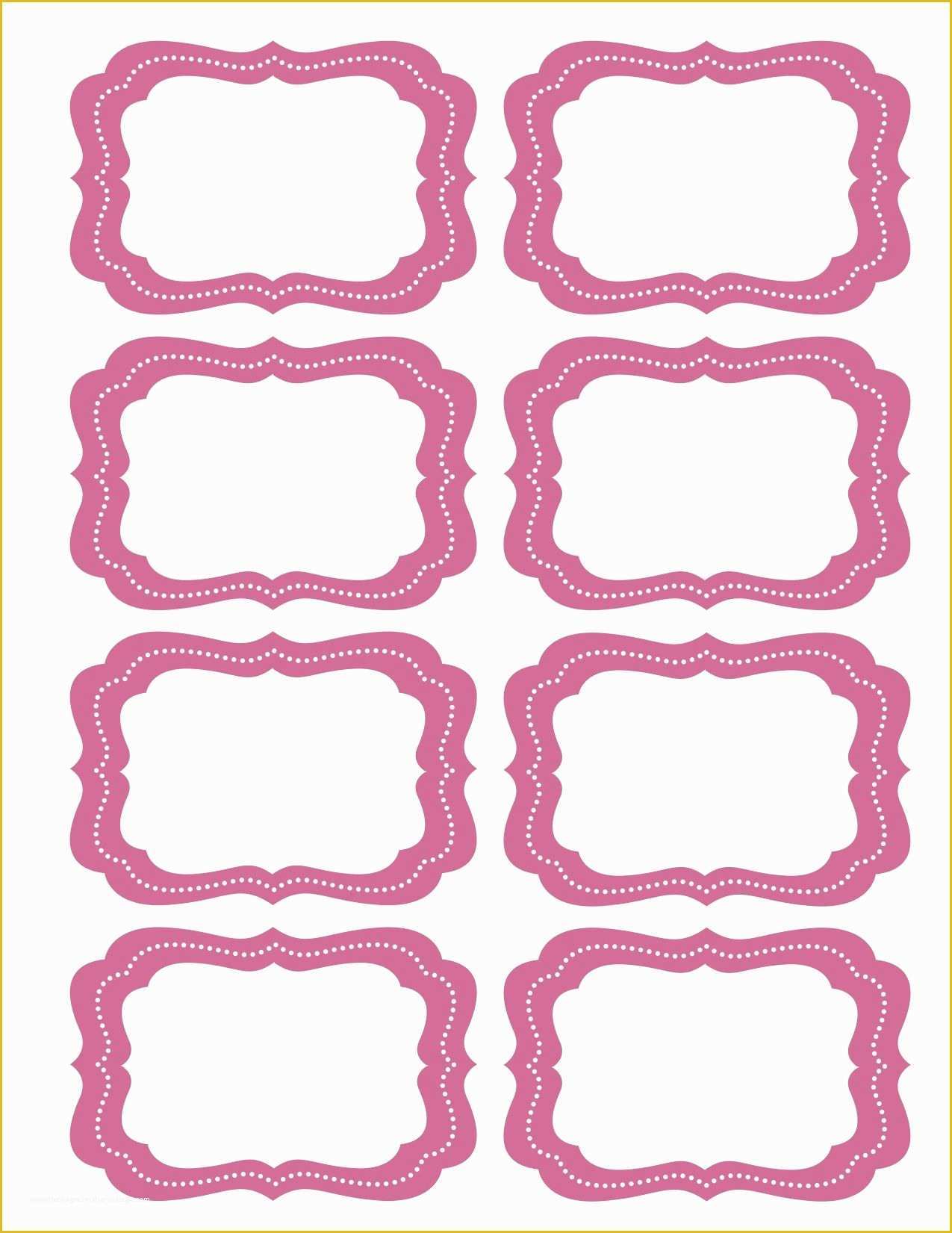 Free Sticker Templates Of Free Printable Bag Label Templates