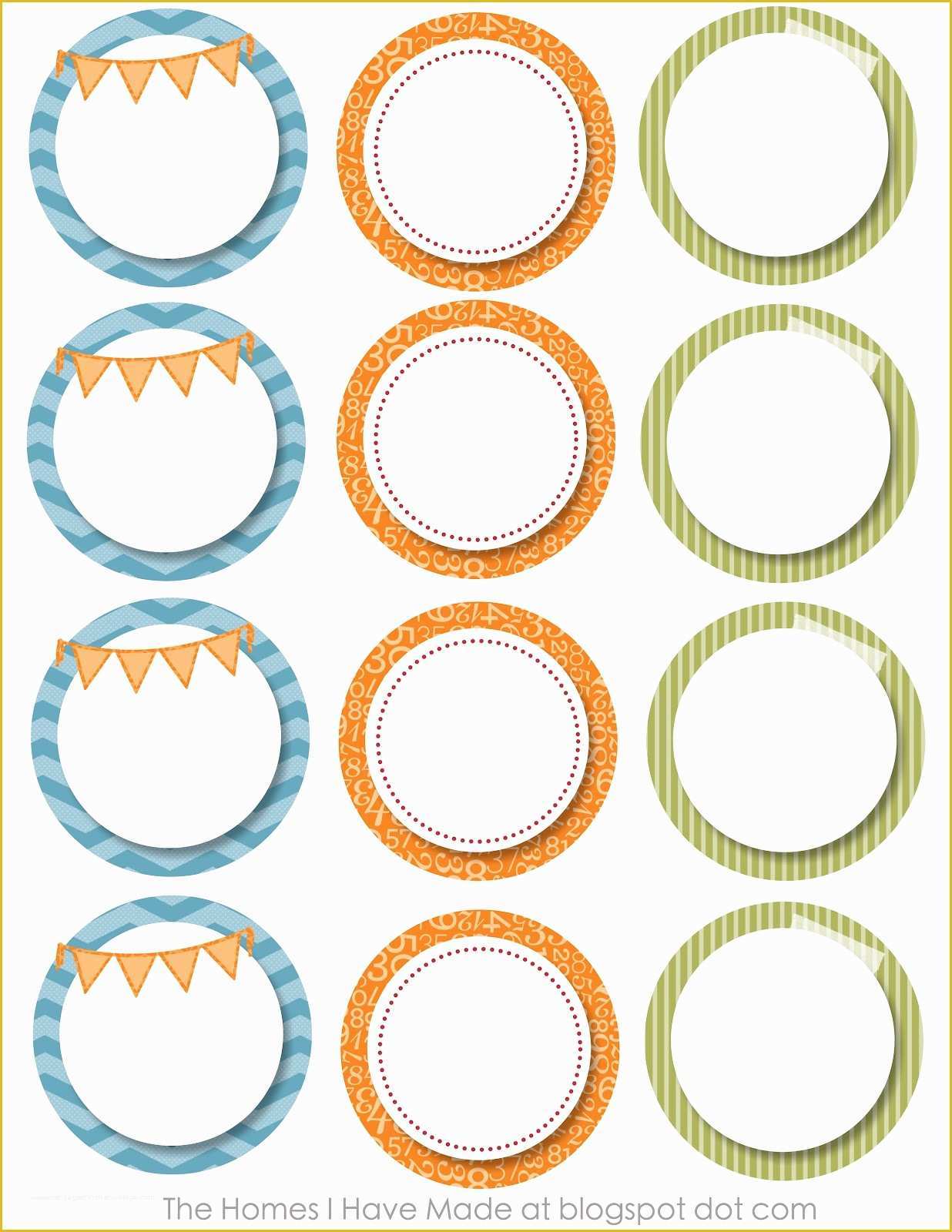 Free Sticker Templates Of Monster Party Printables