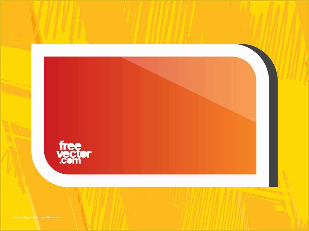 Free Sticker Templates Of orange Sticker Template Vector Art & Graphics