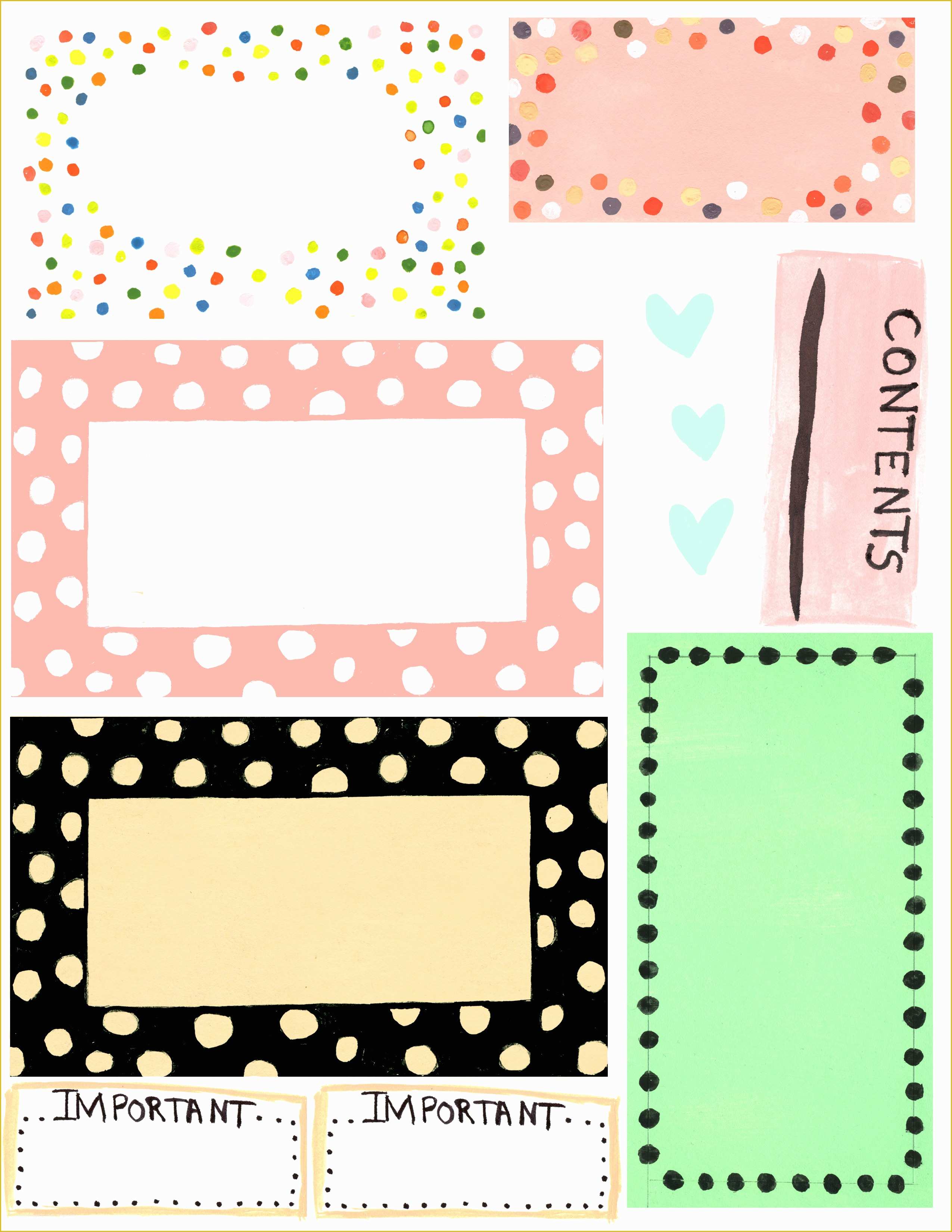 Free Sticker Templates Of Weekly Wrap Up Free Designer organizer Label Downloads